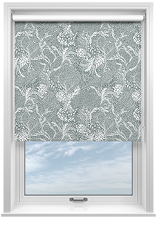 William Tree, Stone Blue - Twist&Fit Roller Blind